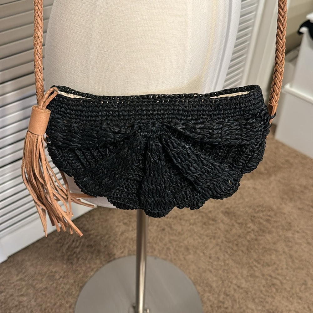 Mar Y Sol Raffia Crossbody - Picture 2 of 5